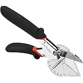 FLORA GUARD Miter Shears - 45 to 135 Degree Multi Angle Trim Cutter, Gasket Shear for Cutting Soft Wood, Plastic, PVC and Mor