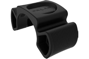 Polar Unisex Uniwersalny Uchwyt Rowerowy do Zegarków Sportowych, Czarny