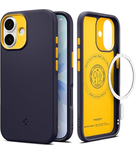 Spigen iPhone 17 hoesje [Militaire bescherming] Dunne MagFit compatibel met MagSafe –Abyss Green