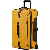 Samsonite Paradiver Light Travel Bag with Wheels (67 cm), Medium, Water Repellent, Lightweight, 74.5 L, Yellow (Yellow)