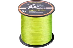 LSHEL 300m/500m/1000m Fil de Pêche Tressée 8 Brins Ligne de Pêche Lure Ligne Fil Multifonctionnel