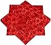 Produktbild 180 x Servietten Serviette Rote Rosen 33 x 33 cm Party Geburtstag