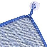 Hengsong Praktische Baby Kleinkindspielzeug Lagerung Saugnapf Tasche Ineinander greifen-Netz Badezimmer Veranstalter Badewanne Spielzeugtasche - 6