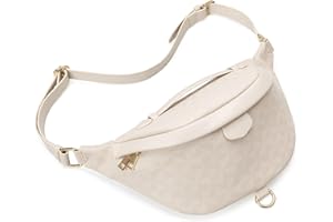 ANCK Sac banane pour homme et femme - Sac banane élégant pour voyage et utilisation quotidienne - Motif à carreaux