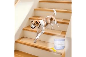 ROEOWENE Stair Treads Mats Non-Slip Mat 15 x 80 cm Transparent Non-Slip Strips for Stairs Self-Adhesive Stair Mats Non-Slip Strips Stairs Waterproof for Wooden Steps Floor Pack of 15