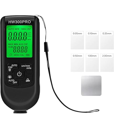 MAGNETISCHE KAART voor de snelle carrosserietest - gebruikte autolak tester - plamuurtester