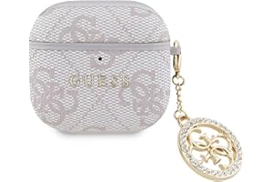 CG Mobile Guess strass charm fodral för AirPods 4