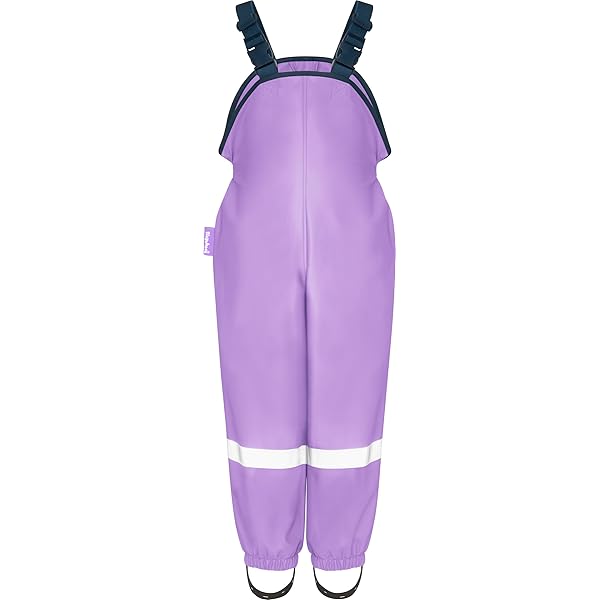 Giacca Pioggia Riflettente Ragazzi Giacca Antipioggia Playshoes Unisex Bambini - Mantella Lunga Con Cappuccio Rimovibile Impermeabile Schienale Lungo