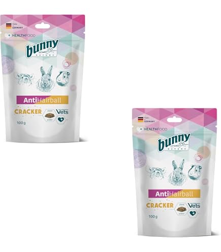 Bunny Prebiotic Cracker Für Nagetiere – 100 G, Mit Inulin Für Die Darmgesundheit Von Kaninchen & Meerschweinchen