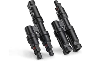 OBLLAR Solar Branch Connectors Y Connector for Parallel Connection Between Solar Panels FMM+MFF (1 Pair)