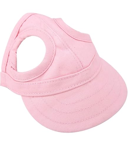 Cappello Per Cane Estivo Con Fori Orecchie - Regolabile 29-35cm, In Poliestere, Per Protezione Solare - Foto 5
