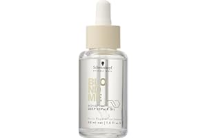 Schwarzkopf Professional BLONDME Bondfinity Deep Repair Oil Leichtes Haaröl Leave In Öl Für Haare Hitzeschutz Anti Frizz Glättung Poröser Haare Reparierend Und Stärkend 50 ml