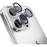 HARVORTEZ iPhone 16 Pro / 16 Pro Max ile Uyumlu Safir Kamera Lens Koruyucu - Al&uuml;minyum &Ccedil;er&ccedil;eveli, Hizalama Aparatlı, Su Ge&ccedil;ir