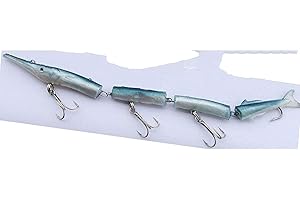 GENERICO aguglia Artificiale Pesca traina Spinning Mare Serra Esca snodata spigola Canna