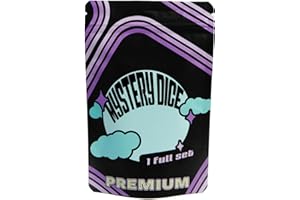 1985 Games Premium Mystery Dice, Set of 7 Polyhedral Dice, Wide Range of Patterns, Gaming Dice, Suitable for Role Playing, Table Games (Premium Mystery Pack of 1)