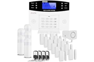 D1D9 Système d'alarme sans Fil GSM pour Maison