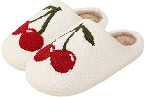 bolukets Fluffy Slippers For Women Men Warm Cozy Plush Fuzzy Cushion Slippers Slip-on House Slippers for Indoor and Outdoor