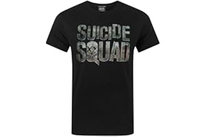 DC Comics Men's Suicide Squad-Logo T-Shirt