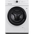 Midea MF10EW80BA Freestanding Washing Machine,8kg Load,1400 RPM,Quick Wash,Steam Care,Add Garment,BLDC Motor,White