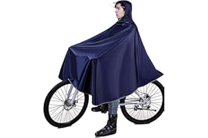 QMAHA Regenponcho Fahrrad, Wasserdicht Regencape Fahrrad Regenjacke Fahrrad Damen Regenmantel Fahrrad, Regenponcho Herren Mit Kapuze für Outdoors