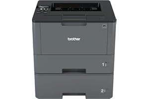 Brother HL-L5100DNT Mono Laser Printer | PC Connected & Network | Print & Duplex 2 Sided Printing | A4 | Includes Additional Lower Tray