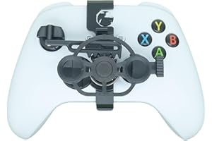 SHEAWA 3D Mini controller del volante per Xbox Serie X S, design in fibra di carbonio, accessorio per il gioco da corsa, compatibile con i controller Xbox Serie X S