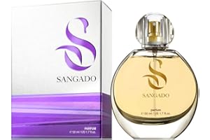 SANGADO Dama Divina Profumo Per Donne, Lunga Durata 8-10 Ore, Fragranza Lussuosa, Orientale Vanigliato, Preziose Essenze Francesi, Extra-concentrato (parfum), Un Grande Regalo Per Donne, 50 ml