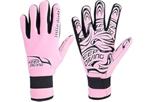 VGEBY1 Guantes de Submarinismo (bucear) de Neopreno de 2 MM, Guantes de Submarinismo (bucear) de 5 Dedos para Equipos de Deportes acuáticos de Alto Rendimiento. Adulto.