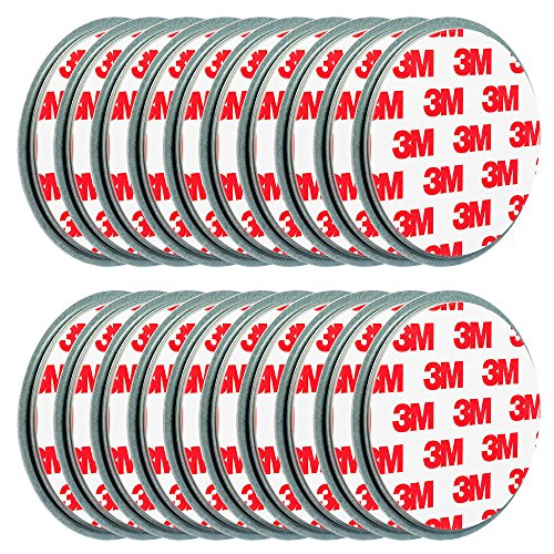 Preisvergleich Produktbild 20x ECENCE Magnetbefestigung / Magnethalter für Rauchmelder 45020108020