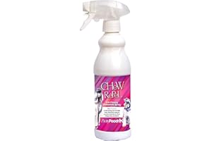 Pretty Pooch Anti Chew Repellent Spray for Dogs & Puppies 500ml - Made in the UK - Bitter Lemon Taste - Contains No Alcohol - Use on All Washable Surfaces -