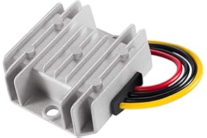 MELIFE Dealikee DC-DC Voltage Converter - 12V/24V Step-Down to 5V 10A 50W Power Supply Regulator