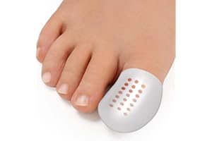 VIEXPAND Lot de 16 Protection gros orteil, Protège-orteils en gel de silicone, d'orteil Doux et Confortable, Contre la formation d'ampoules et de callosités, pour Soulager Pied la Douleur