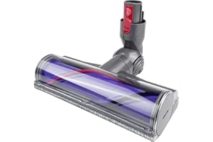 Dyaucwpo Cepillo Motorizado, Cepillo de Repuesto Compatible con Dyson V7 V8 V10 V11 V15, Accesorio Recambios Aspiradoras, Brush Torque, para Alfombras y Suelos Duros y Esquinas Estrechas