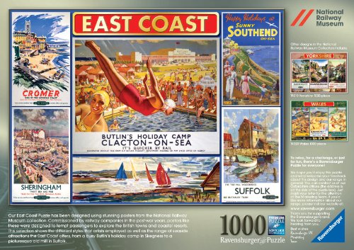 Ravensburger Science And National Railway Museum East Coast Puzzle (1000 Pieces)