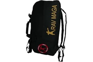 FOXCUP kombat factory Krav Maga Bag, Black, One size