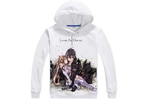 WANHONGYUE Sword Art Online SAO Anime Pullover Hoodie Cosplay Kleidung Kapuzenpulli Sweatshirt Top Mäntel