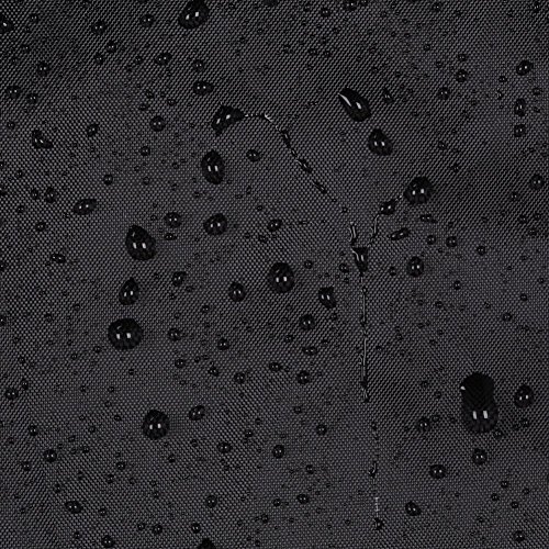 GHB BBQ Grillabdeckung Gasgrill Schutzhülle Abdeckhaube Haube 145 x 61 x 117cm schwarz - 6