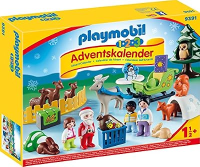 Playmobil 9391 Calendrier de l'Avent de Noël des Animaux