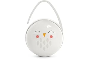 Suavinex, Uchwyt na smoczek dla niemowląt; Do przenoszenia 2 smoczków; Pudełko na smoczki; Etui na smoczki; Bonhomia, Beżowy