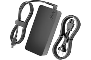 LILUMUJIANG Chargeur pour Lenovo Thinkpad 65W USB C Adaptateur Secteur pour Ordinateur Portable, pour Huawei matebook Pro air HP Elitebook Spectre ASUS Acer xiaomi air Chargeur Adaptateur Type C