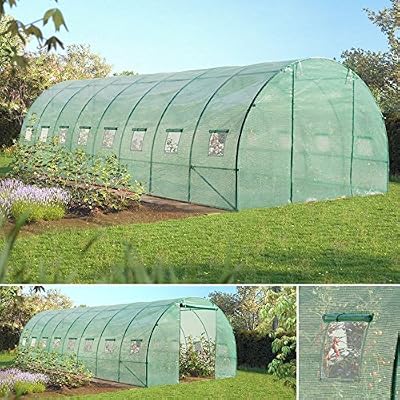 ProBache - Grande serre de jardin tunnel maraîchère Pro galvanisée 24m² 8x3x2m