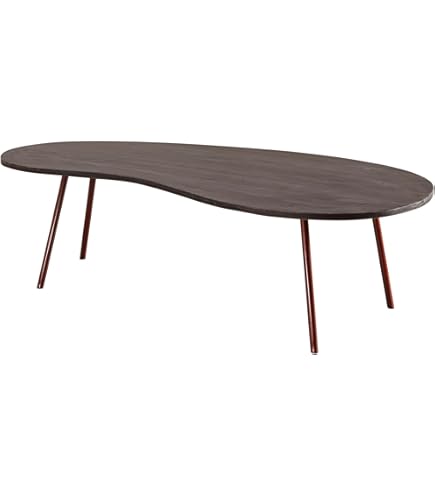 FineBuy Koffietafel Massief Mango-Hout en Metaal 95 x 42 x 50 cm Salontafel Bruin | Rechthoekige Tafel met Lade Woonkamer Moderne | Houten Tafel Bijzettafel