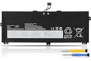 50Wh L18M3P72 L18L3P72 02DL021 Laptop Akku für Lenovo ThinkPad X390 Yoga, X13 Yoga Gen 1 1st Gen 20SX 20SY 20NN 20NQ L18S3P72 L19M3P71 SB10K97659 SB10K97660 SB10V03234 SB10T83170 5B10W13928 5B10W13927
