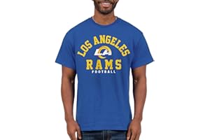 Junk Food Clothing x NFL - Camiseta de Manga Corta Unisex con Logotipo del Equipo clásico para Adultos, con Licencia Oficial