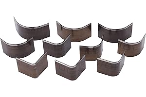 Corner Edge Cutter 10 Pieces Corner Cutter Shape Set Leather Edge Trimmer Punch Set for Leather Purse Belt Bags