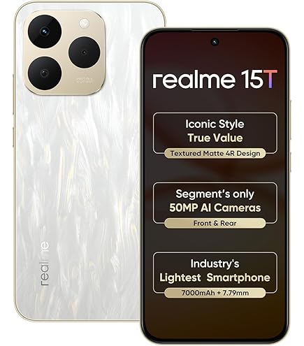 realme 12 Pro+ 5G (Navigator Beige, 12GB RAM, 256GB Storage) | 6.7
