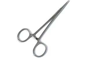 Instruments GB®-Pet Grooming Hemostat Groomer Dog Ear Hair Puller Locking Forceps, Straight,55''