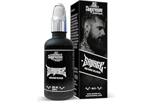 ‎BARTSTOPPEL Bartöl Herren Savage Inspired After Shave Duft Supreme Bartstoppel® - für die tägliche Bartpflege - gegen Schuppen