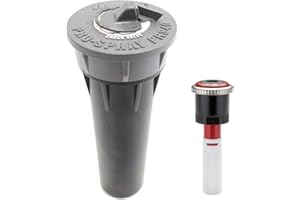 VERDONE Hunter PRS40-CV 10 cm mit MP2000 360° Düse – Rückschlagventil, 2,8 bar Druckregulierung – optimal für Rasenbewässerung, wetterfestes Versenkregner Gehäuse, wählbare MP Rotator Varianten