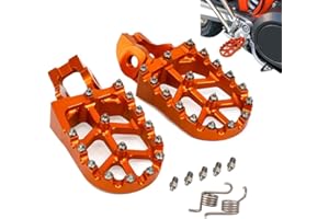 JFGRACING JFG RACING Motorrad Fußrasten Rest Pedal CNC Fußrasten Für 85-530 SX SXF EXC EXCF XCF XCW 2016-2019